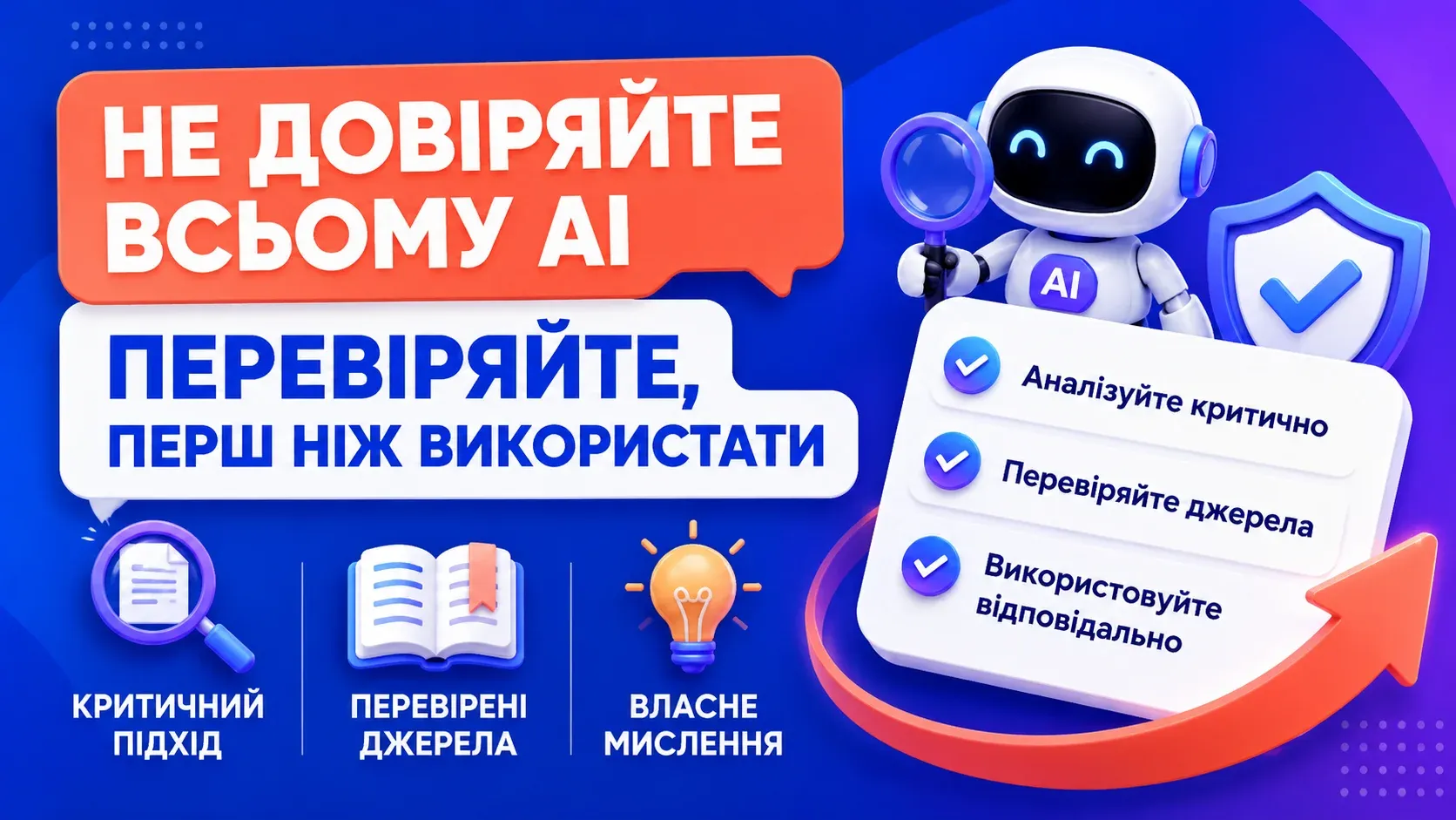 як перевіряти і безпечно використовувати AI